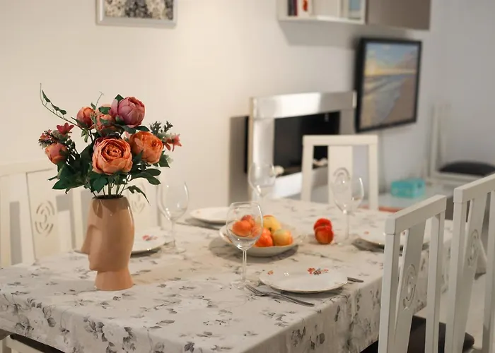 Jardín En El Centro De *